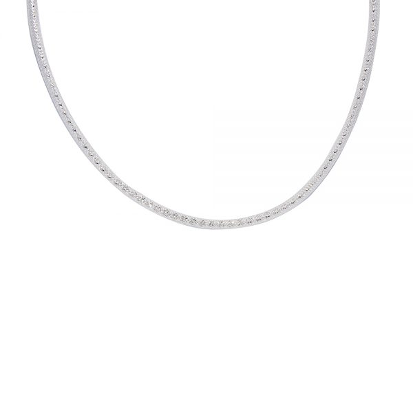 Flexible Silver Necklace